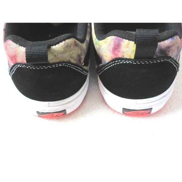 Vans Men's Kyle Walker Tie Dye Terry Black Multi Color Lace Up Skate Shoes NIB - Picture 5 of 5